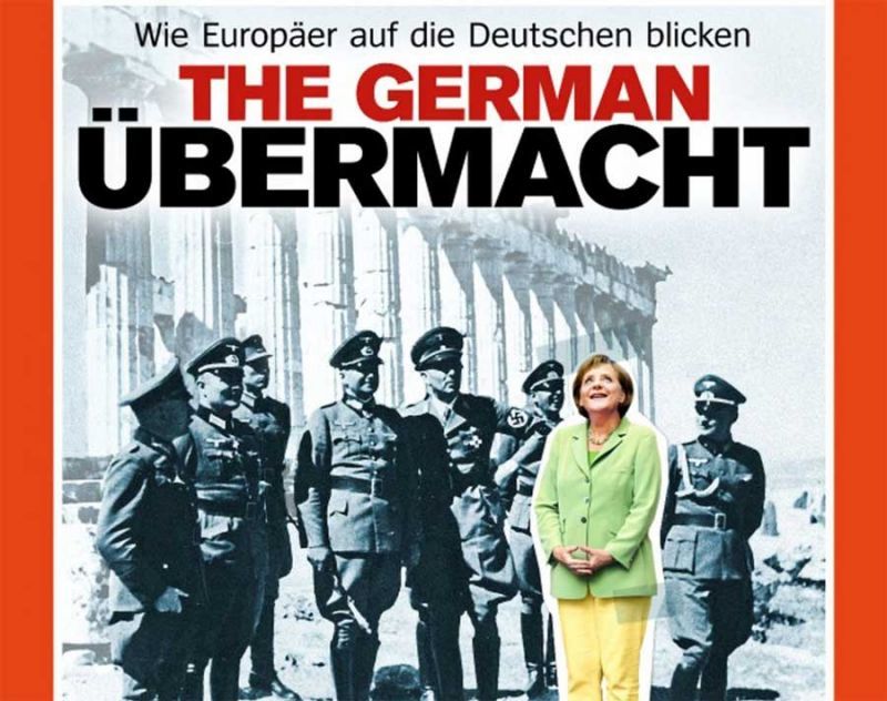 Spiegel: Η Μέρκελ με ναζί αξιωματικούς μπροστά στον Παρθενώνα