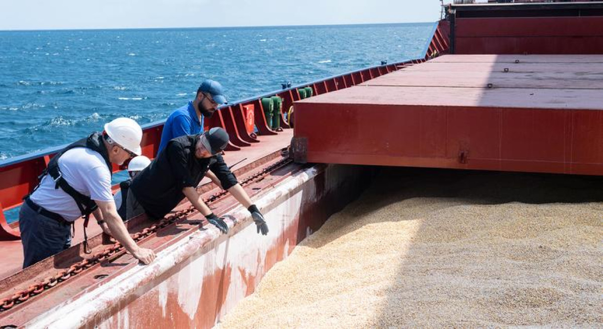 Ουκρανία: 3,7 εκατομμύρια τόνοι τροφίμων έφυγαν από τα λιμάνια