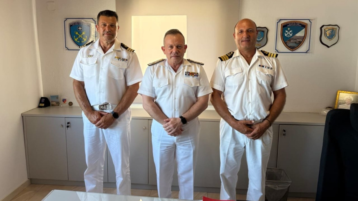 Στην Κρήτη ο Αρχηγός του Λιμενικού – Επαφές με τις τοπικές αρχές