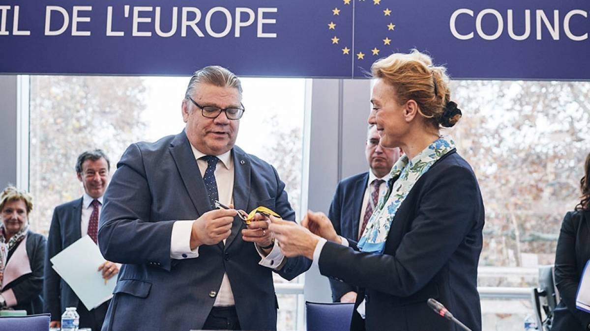 Η Φινλανδία στην προεδρία της Επιτροπής Υπουργών του Συμβουλίου Ευρώπης
