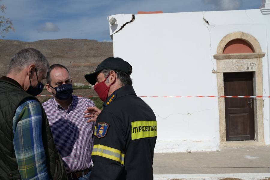 Πλακιωτάκης: Άμεση αναστήλωση του Ιερού Ναού Αγίου Νικολάου στη Σητεία