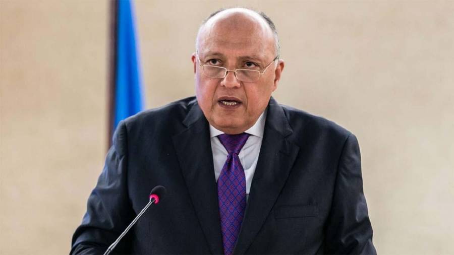 Αιγύπτιος ΥΠΕΞ: Απόρριψη της πολιτικής εδαφικής επέκτασης της Τουρκίας
