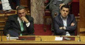 Ν.Δ.:Θα απαντήσει ο κ. Τσίπρας για τις απίστευτες καταγγελίες Καμμένου;
