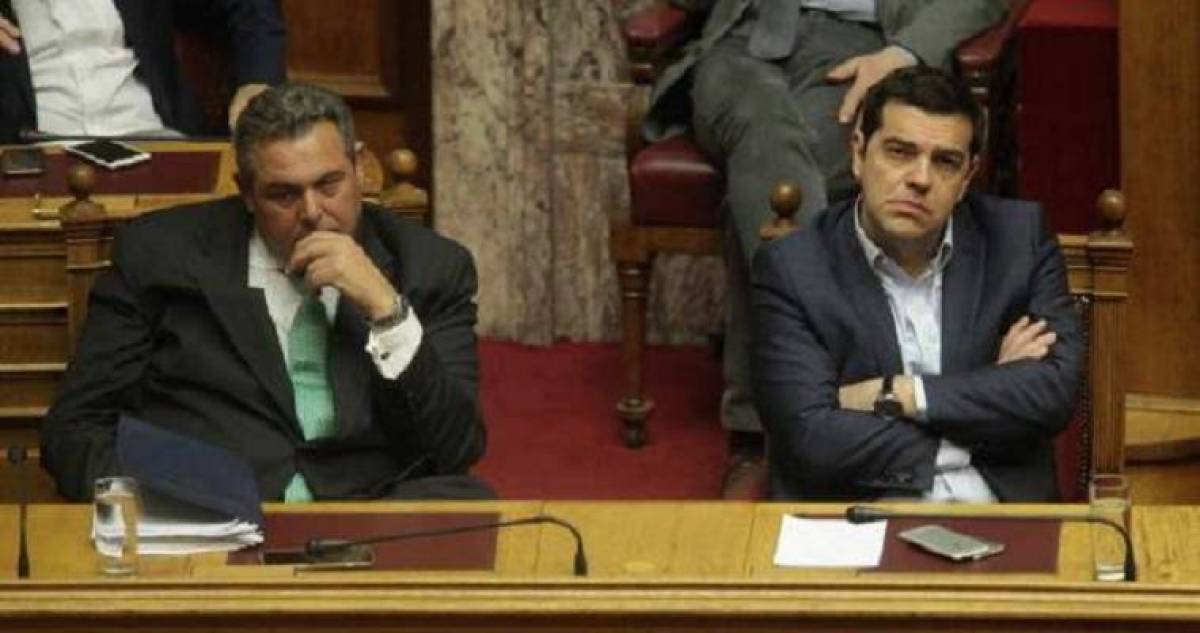 Ν.Δ.:Θα απαντήσει ο κ. Τσίπρας για τις απίστευτες καταγγελίες Καμμένου;