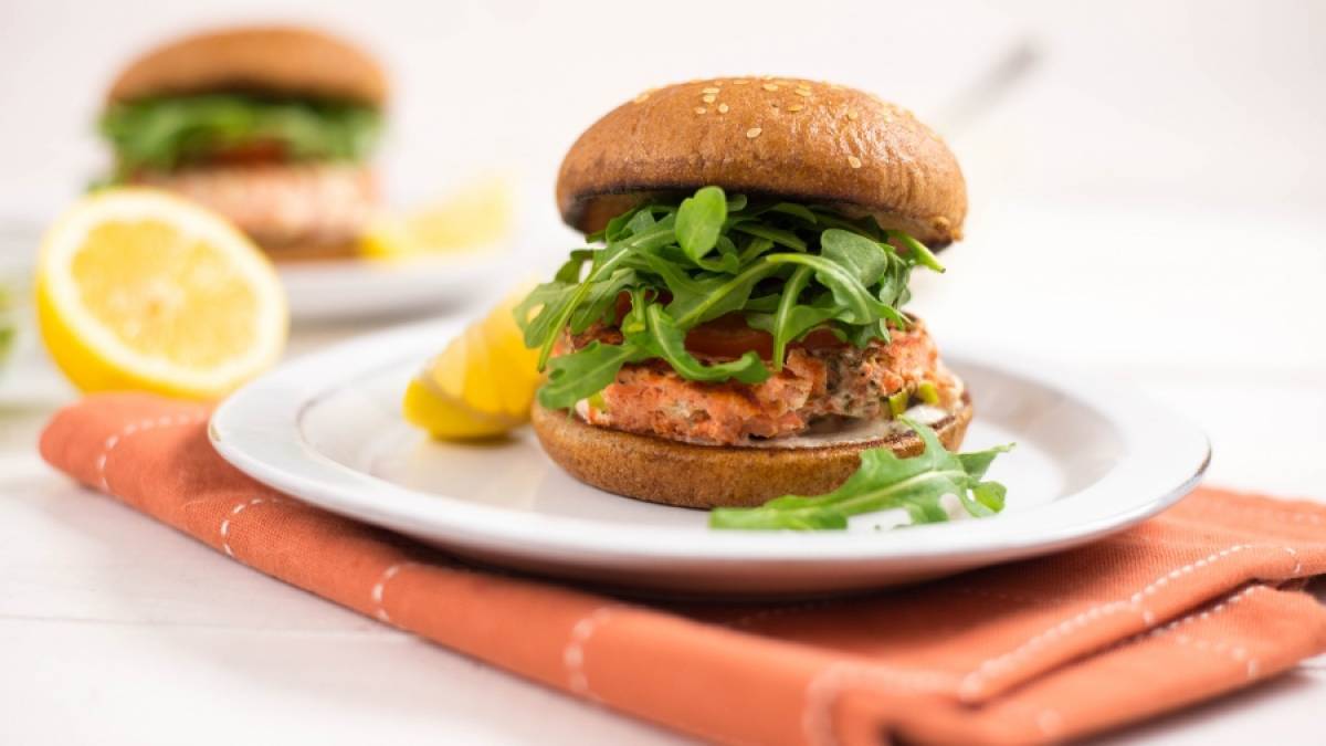 Burger ψαριού