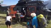 Πολεμική Αεροπορία: Αποστολή διάσωσης ορειβάτη στον Όλυμπο (βίντεο)