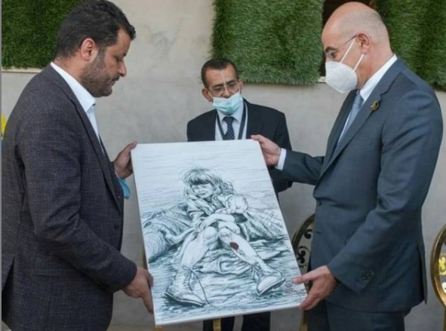 Δένδιας: Παιδί να μην πληγωθεί ξανά, οριστική ειρήνευση στη Λιβύη