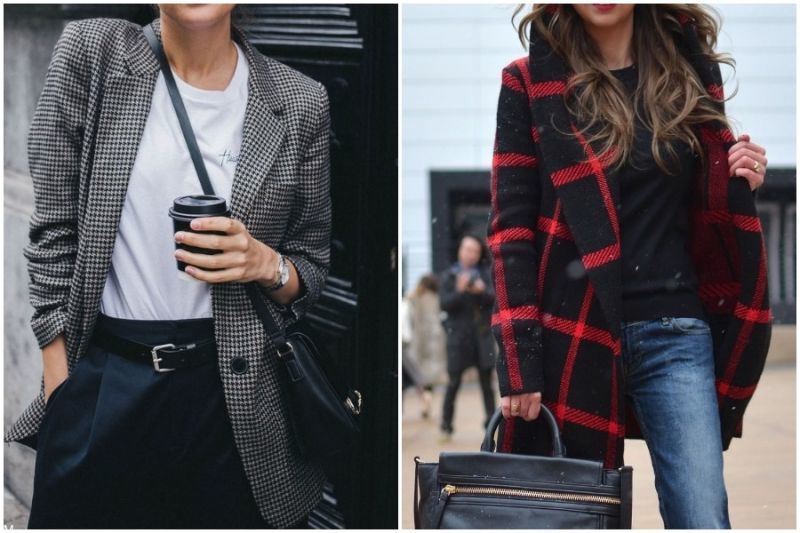 Καρό σακάκι -Ένα από τα πιο trendy items του χειμώνα!