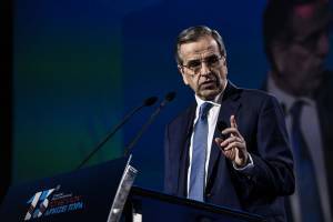 Προς ποιον ήταν τα μηνύματα Σαμαρά από το Συνέδριο της ΝΔ;