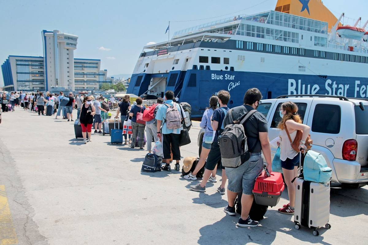 Τεστ κορονοϊού στα λιμάνια Πειραιά, Ραφήνας μετά τον Δεπανταύγουστο