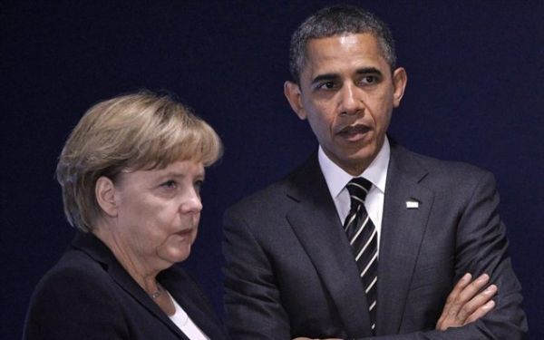 Ομπάμα: Στη σωστή πλευρά του προσφυγικού η Μέρκελ