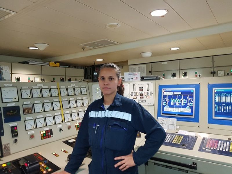 Hellenic Seaways: Η πρώτη γυναίκα Α μηχανικός σε εμπορικό πλοίο