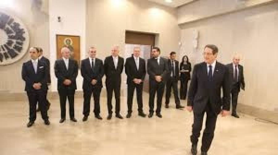 Κύπρος: Ορκίστηκαν οι νέοι υπουργοί της κυβέρνησης
