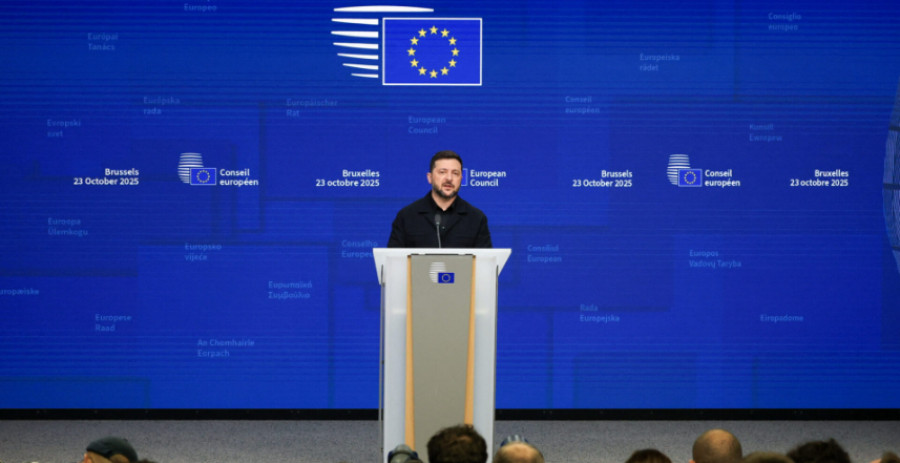 Ζελένσκι από Βρυξέλλες: Ζητά στήριξη επιπλέον 70 δισ. ευρώ για το 2027
