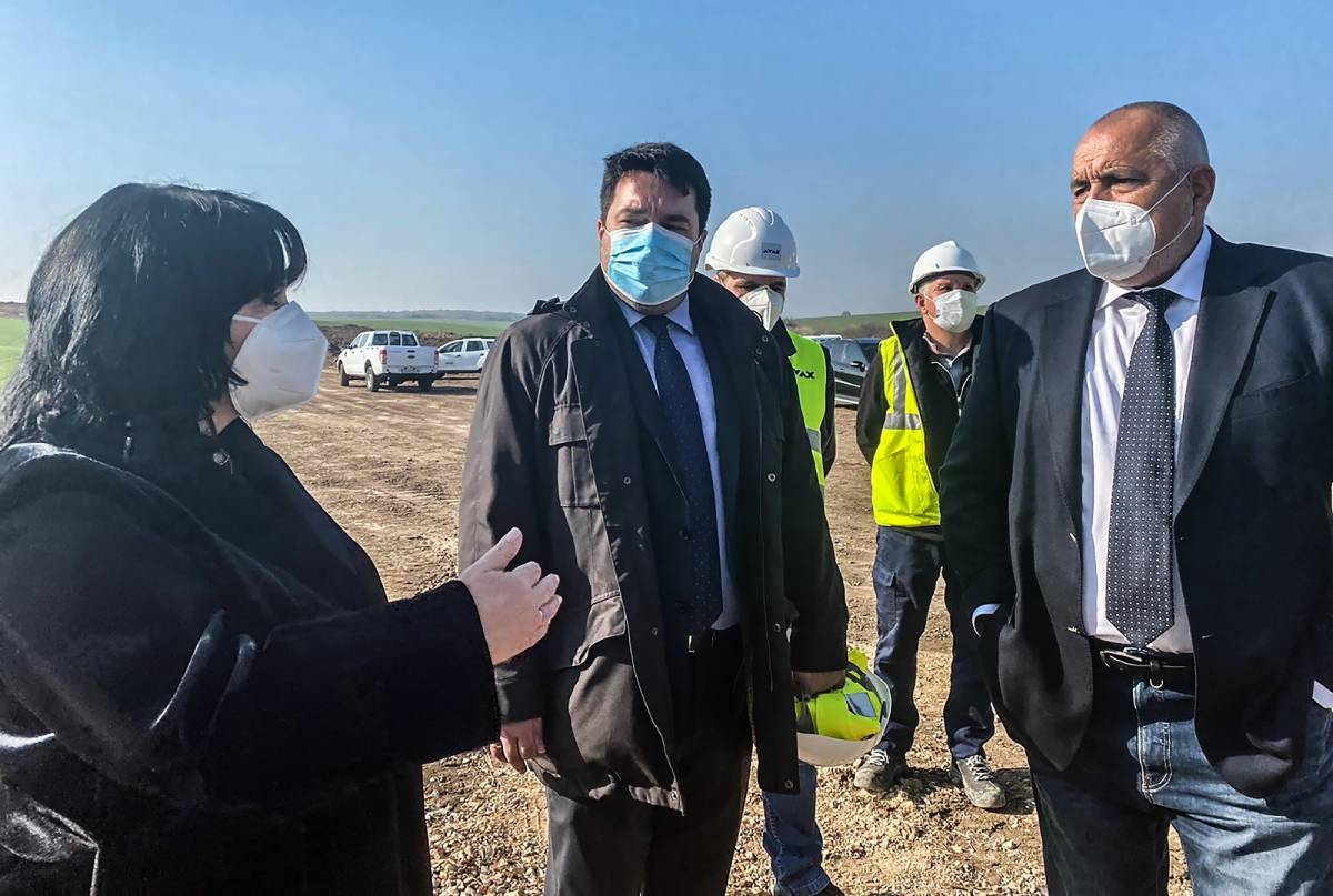 Επίσκεψη Μπoρίσοφ στον Αγωγό IGB