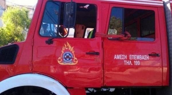Πυρκαγιά σε βιομηχανία απορρυπαντικών στα Οινόφυτα