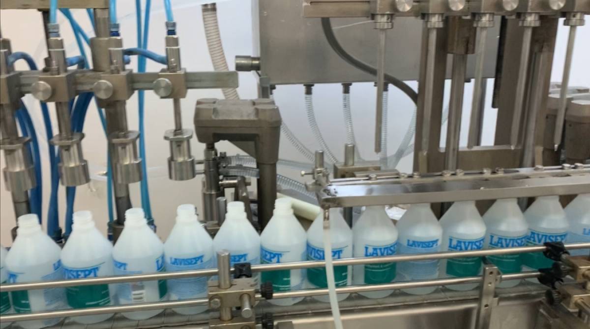 Lavipharm: 21 τόνοι LAVISEPT για το Εθνικό Σύστημα Υγείας