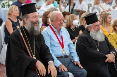 Grecotel: Ο Νίκος Δασκαλαντωνάκης τιμήθηκε από την Εκκλησία της Κρήτης