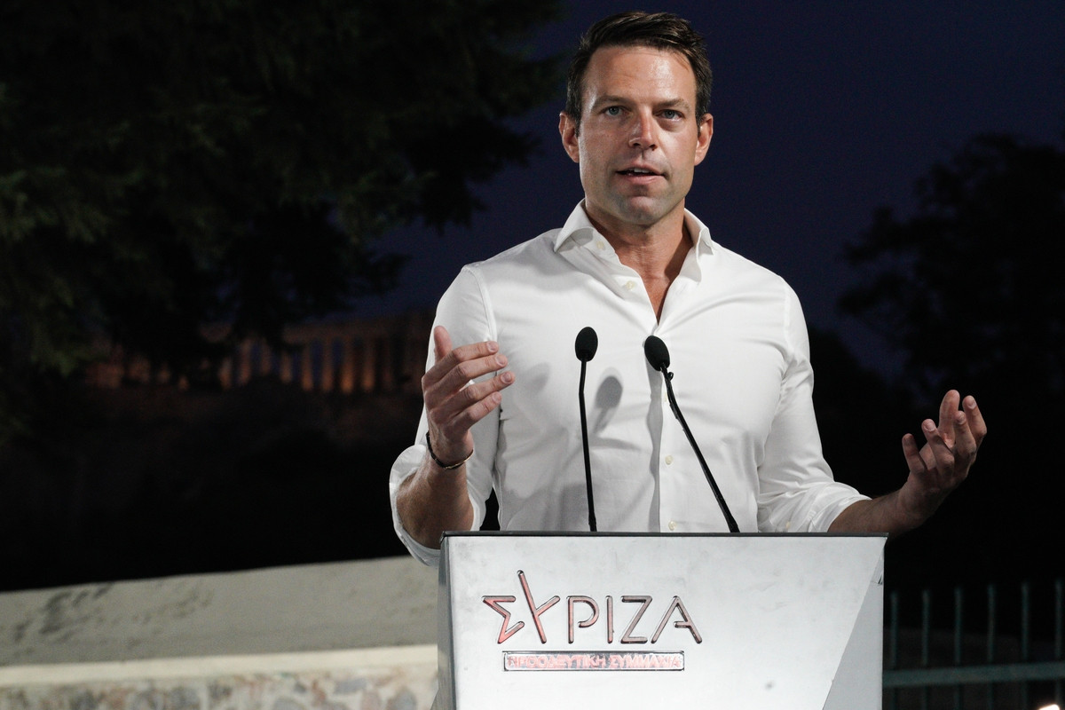 Κασσελάκης: Σέβομαι και τιμώ την Αχτσιόγλου-Την πιστεύω για το SMS