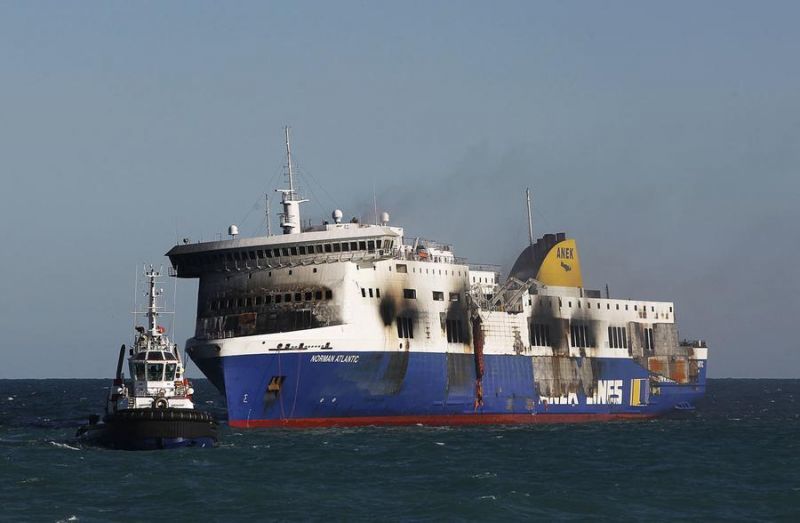 Πόρισμα «φωτιά» για την πυρκαγιά στο Norman Atlantic