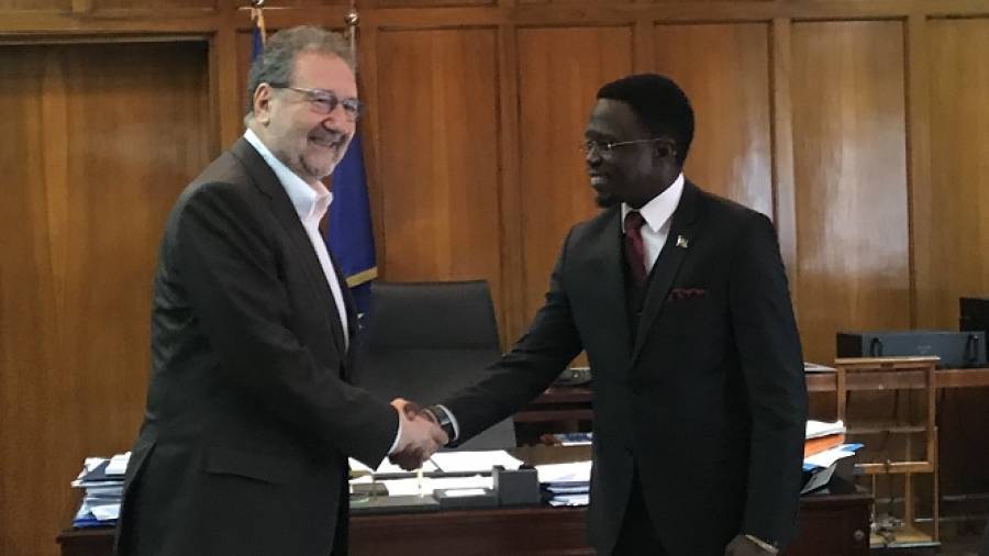 Συνάντηση Πιτσιόρλα με τον Υφυπουργό Εξωτερικών της Κένυας