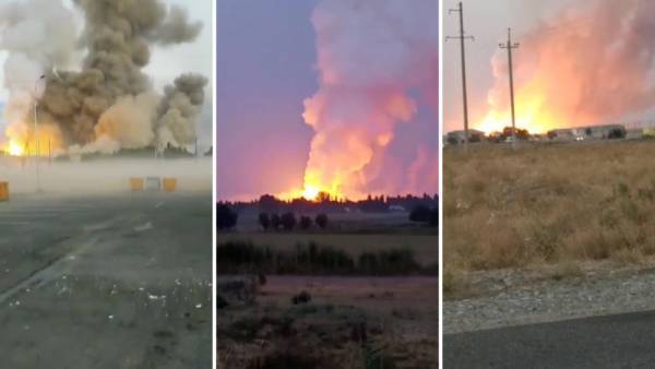 Πολύνεκρη έκρηξη σε αποθήκη πυρομαχικών στο Καζακστάν (videos)