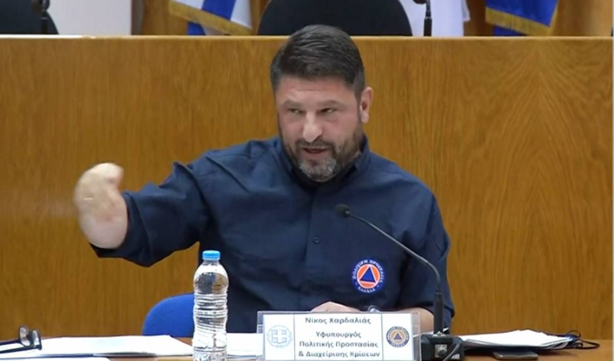 Χαρδαλιάς: Δεν υπήρξαν λάθη και καθυστερήσεις-20 ενάερια μέσα διαθέσιμα ταυτόχρονα