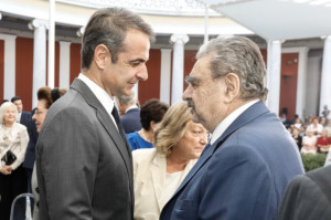 Μητσοτάκης για Βαρδή Βαρδινογιάννη: Τρανό παράδειγμα πετυχημένου Έλληνα