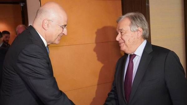 Δένδιας: Καμία διαπραγμάτευση όσο παραμένουν τα τουρκικά πλοία