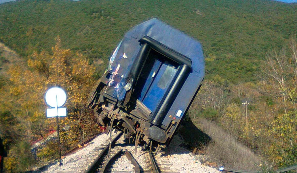Εκτροχιάστηκε αμαξοστοιχία στο Λιανοκλάδι- Δεν υπήρξε τραυματισμός