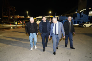 ΟΛΠ A.E.: Μεταφορά ηλεκτρικών λεωφορείων μέσω του λιμένος Πειραιά