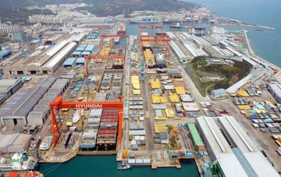 Hyundai Heavy Industries:Σε «τροχιά» να γίνει το «ναυπηγείο του μέλλοντος»