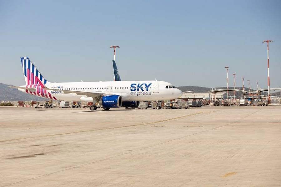 SKY express: Αναβαθμίζεται με το 5ο «πράσινο» υπερσύγχρονο Airbus Α320neo