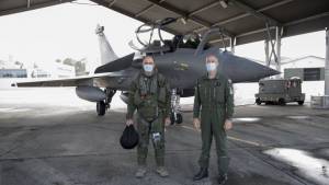 Πέταξε με Rafale ο αρχηγός ΓΕΑ
