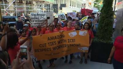 Απεργιακές κινητοποιήσεις εργαζομένων της Amazon σε ΗΠΑ και Ευρώπη