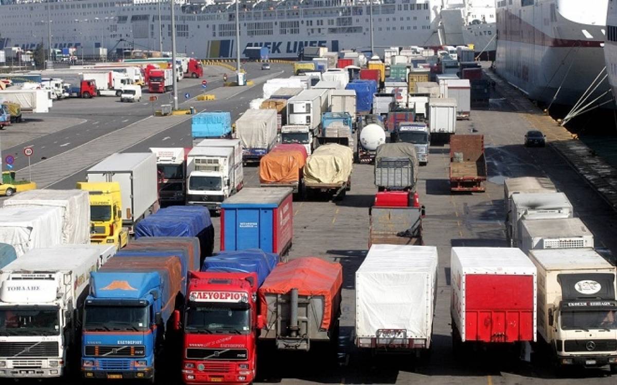 Μείωση 12,3% στη διακίνηση φορτίων το δ' τρίμηνο το 2019