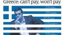 Πρωτοσέλιδο Guardian: «Η Ελλάδα δεν θα πληρώσει»
