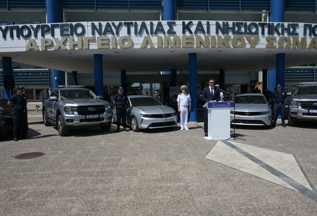 44 νέα οχήματα στο Λιμενικό – Κικίλιας: «Ισχυρότερο Λ.Σ. για την προστασία των πολιτών»