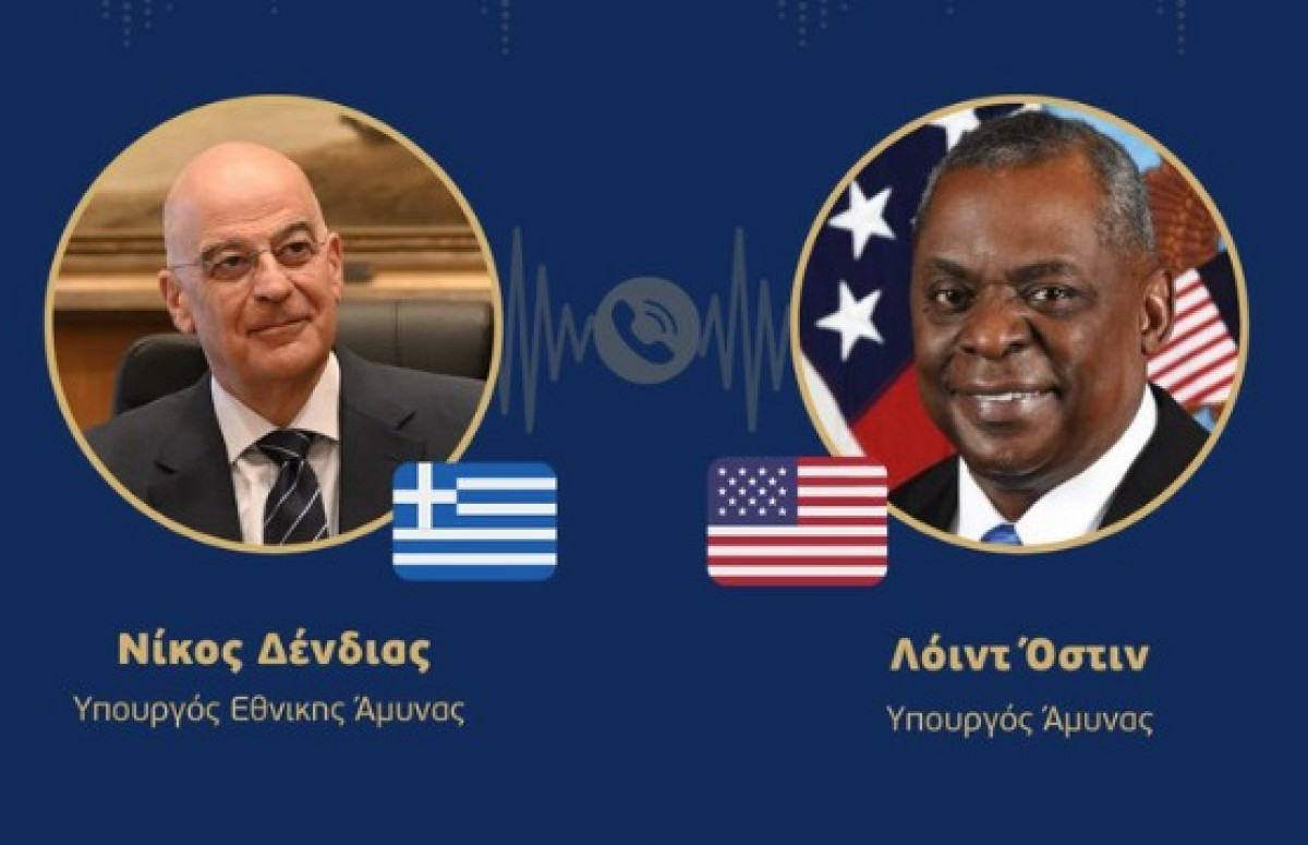 Τηλεφωνική επικοινωνία Δένδια- Όστιν ενόψει της συνόδου κορυφής του ΝΑΤΟ