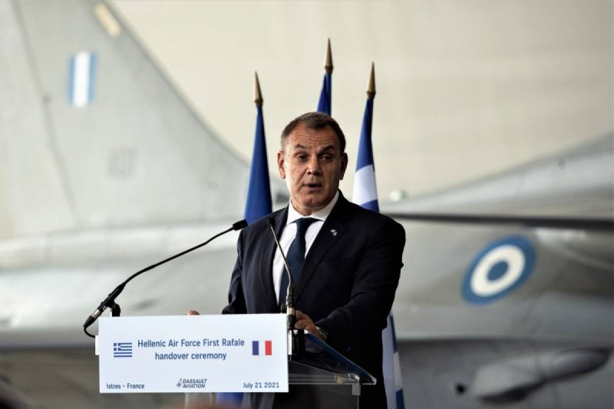 Παναγιωτόπουλος: Τα Rafale πολλαπλασιάζουν την αποτρεπτική ισχύ της Πολεμικής Αεροπορίας