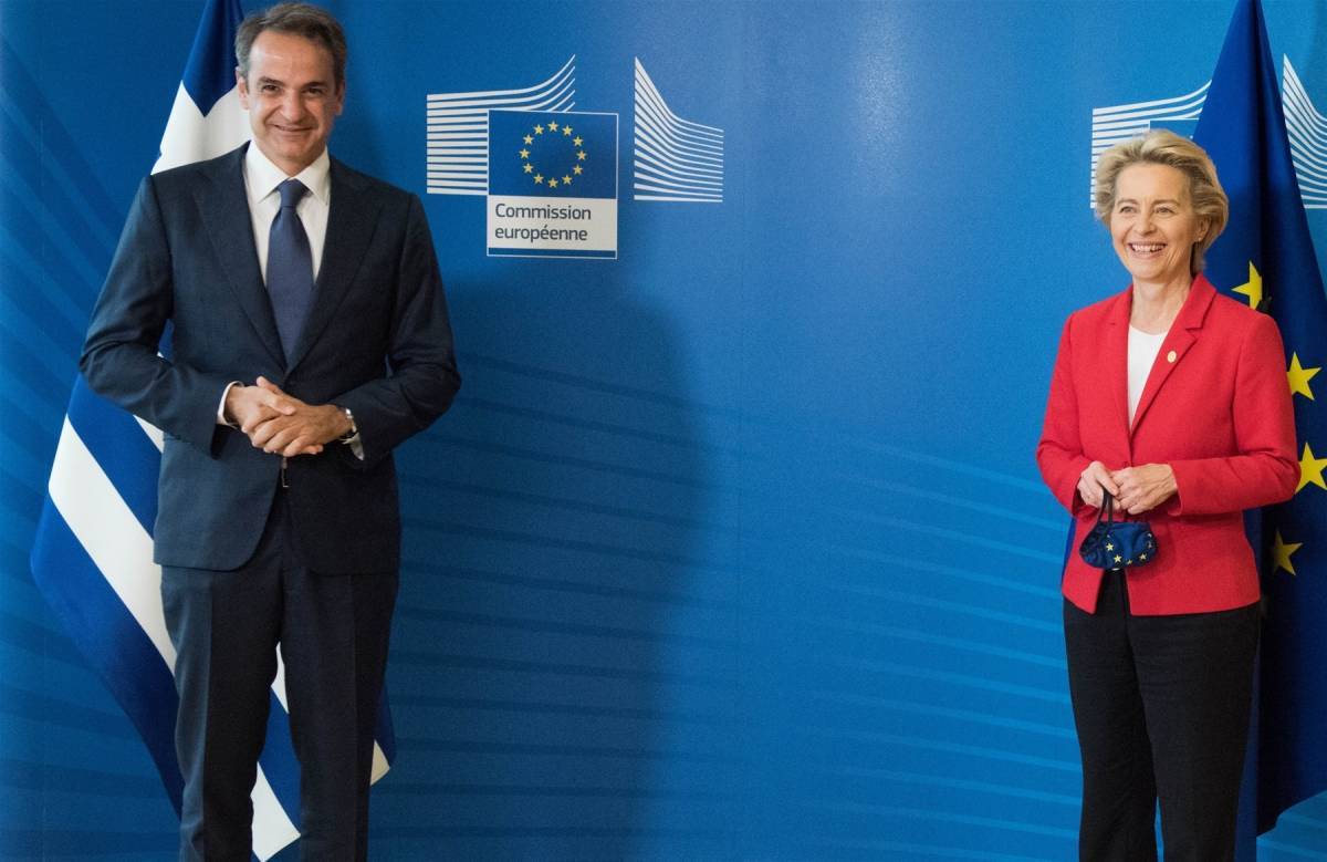 Τηλεδιάσκεψη Μητσοτάκη-Φον ντερ Λάιεν την Πέμπτη
