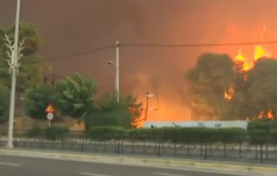Χωρίς ενεργό μέτωπο σε Πεντέλη, Μέγαρα, Σαλαμίνα- Κάηκαν χιλιάδες στρέμματα