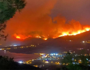 Πολύ υψηλός κίνδυνος πυρκαγιάς (κατηγορία 4) για αύριο Σάββατο 27/6