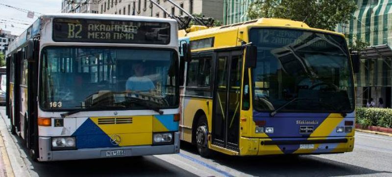 Τραβούν χειρόφρενο την επόμενη εβδομάδα λεωφορεία και τρόλεϊ