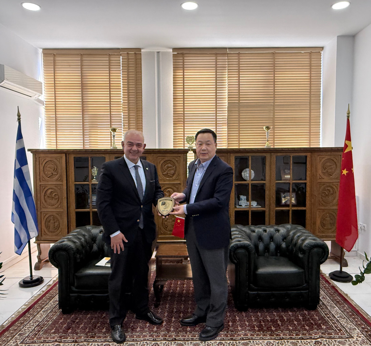 ΟΛΠ Α.Ε.: Συνάντηση του Προέδρου με τον Πρύτανη του Εθνικού Μετσόβιου Πολυτεχνείου
