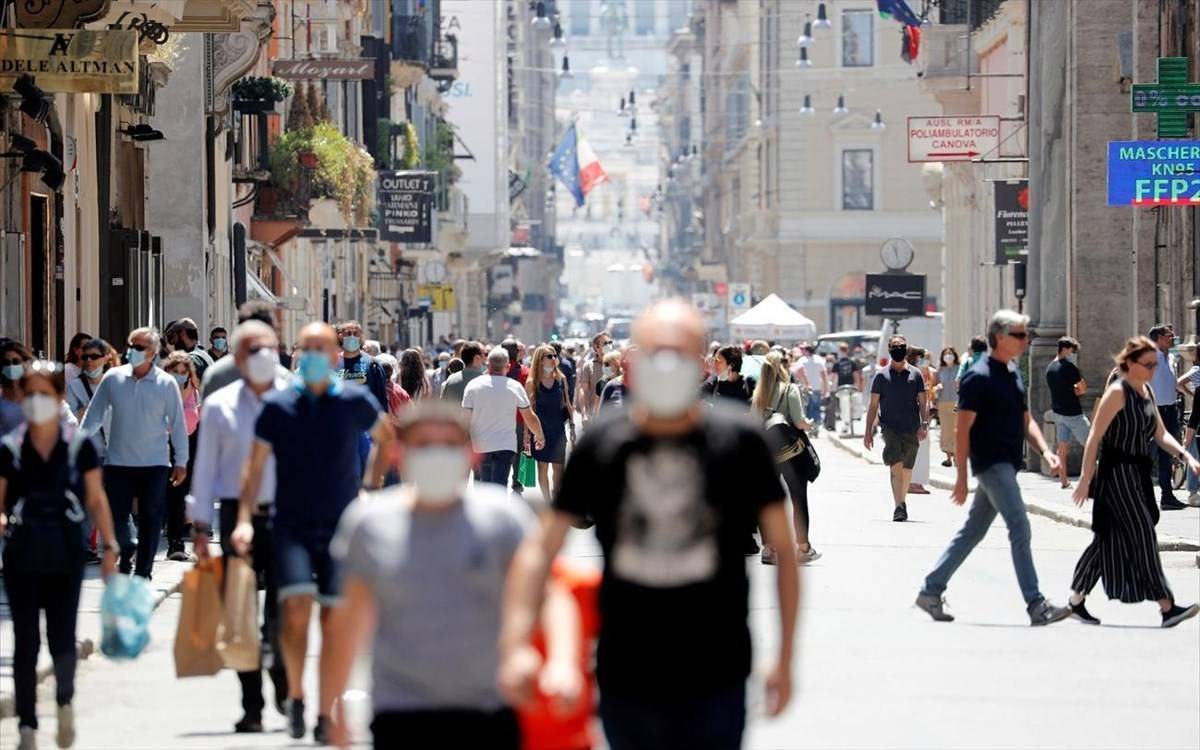 Κρούσματα κορονοϊού: Μικρή... ανάσα στην Ιταλία