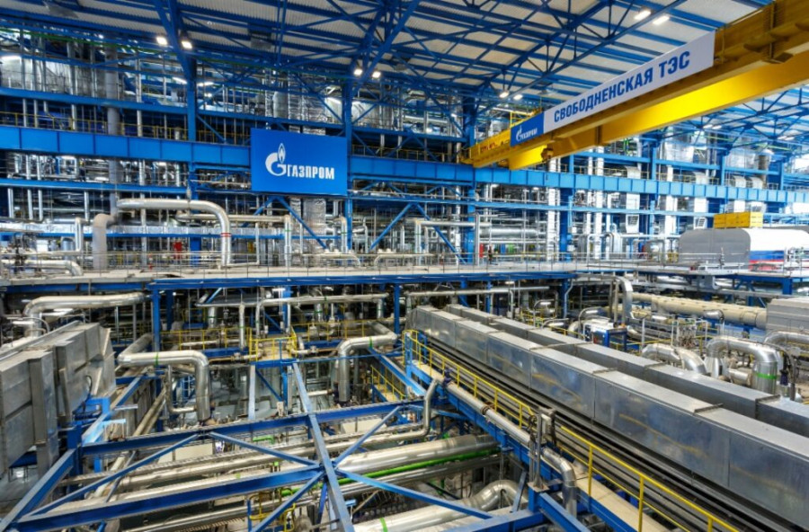 Gazprom: Μικρή αύξηση στις αποστολές φυσικού αερίου στην Ευρώπη