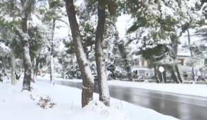 Κακοκαιρία «Μπάρμπαρα»: Πού θα χιονίσει σήμερα (8/2)-Νέο δελτίο της ΕΜΥ