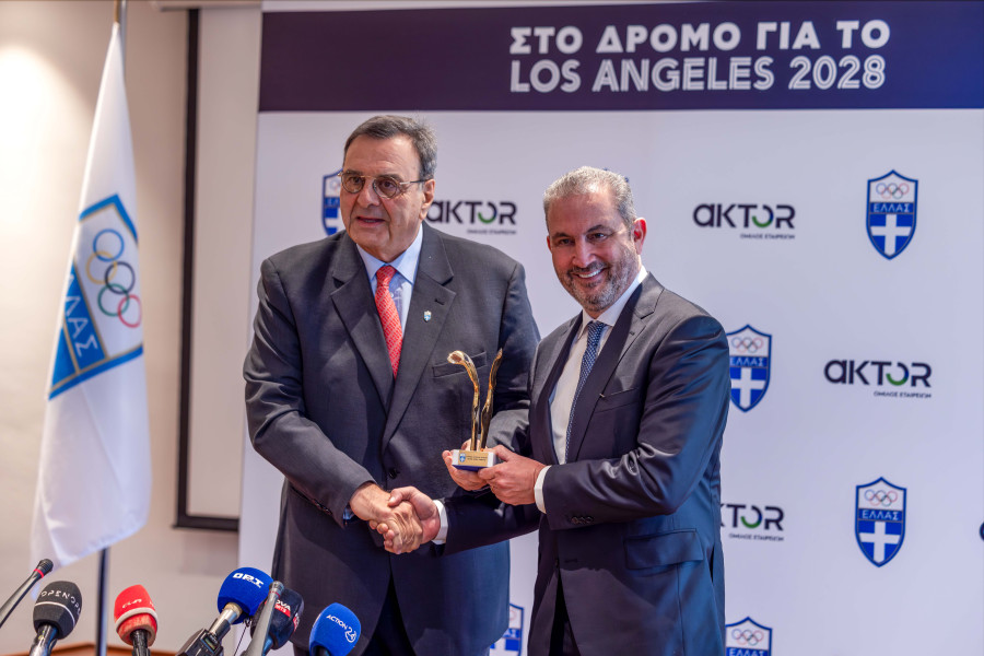Όμιλος AKTOR: Χρυσός Χορηγός της Ελληνικής Ολυμπιακής Επιτροπής έως τους Ολυμπιακούς Αγώνες Los Angeles 2028