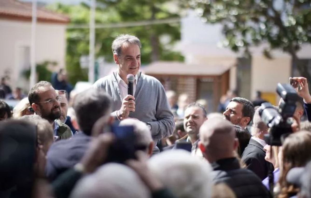 Μητσοτάκης: Eμείς μιλάμε για το μέλλον-Άλλοι γυρνούν στο 1981